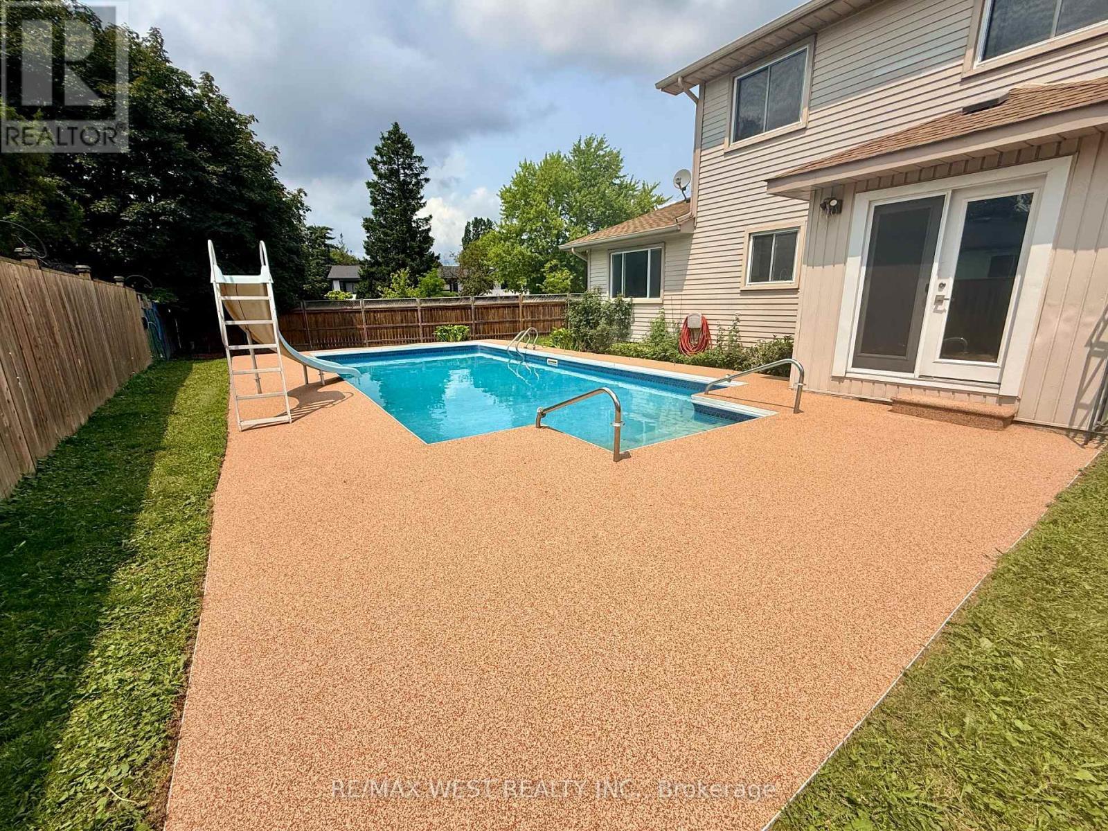 563 Joyce Boulevard, Milton, ON - Outdoor With In Ground Pool