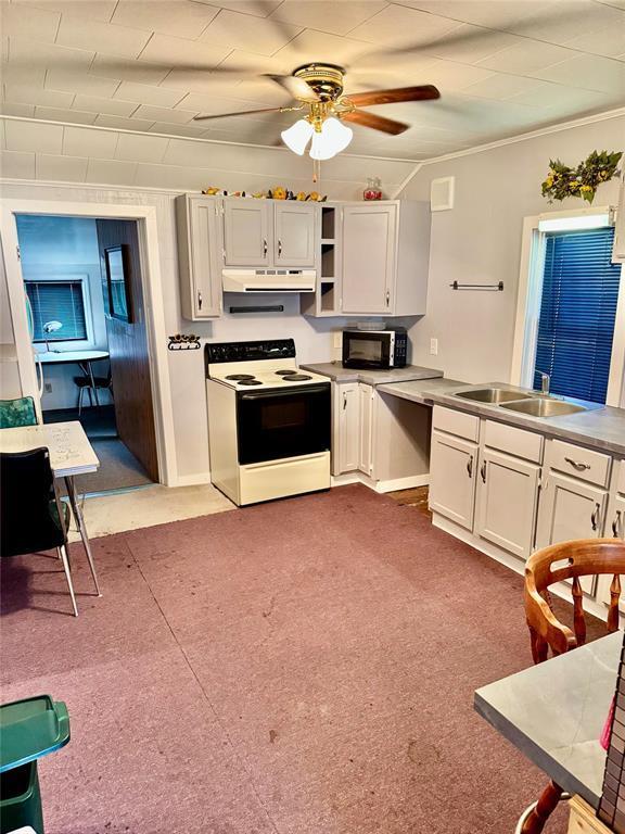 307 Elm Drive, Oak Lake Beach, MB - Indoor Photo Showing Kitchen With Double Sink