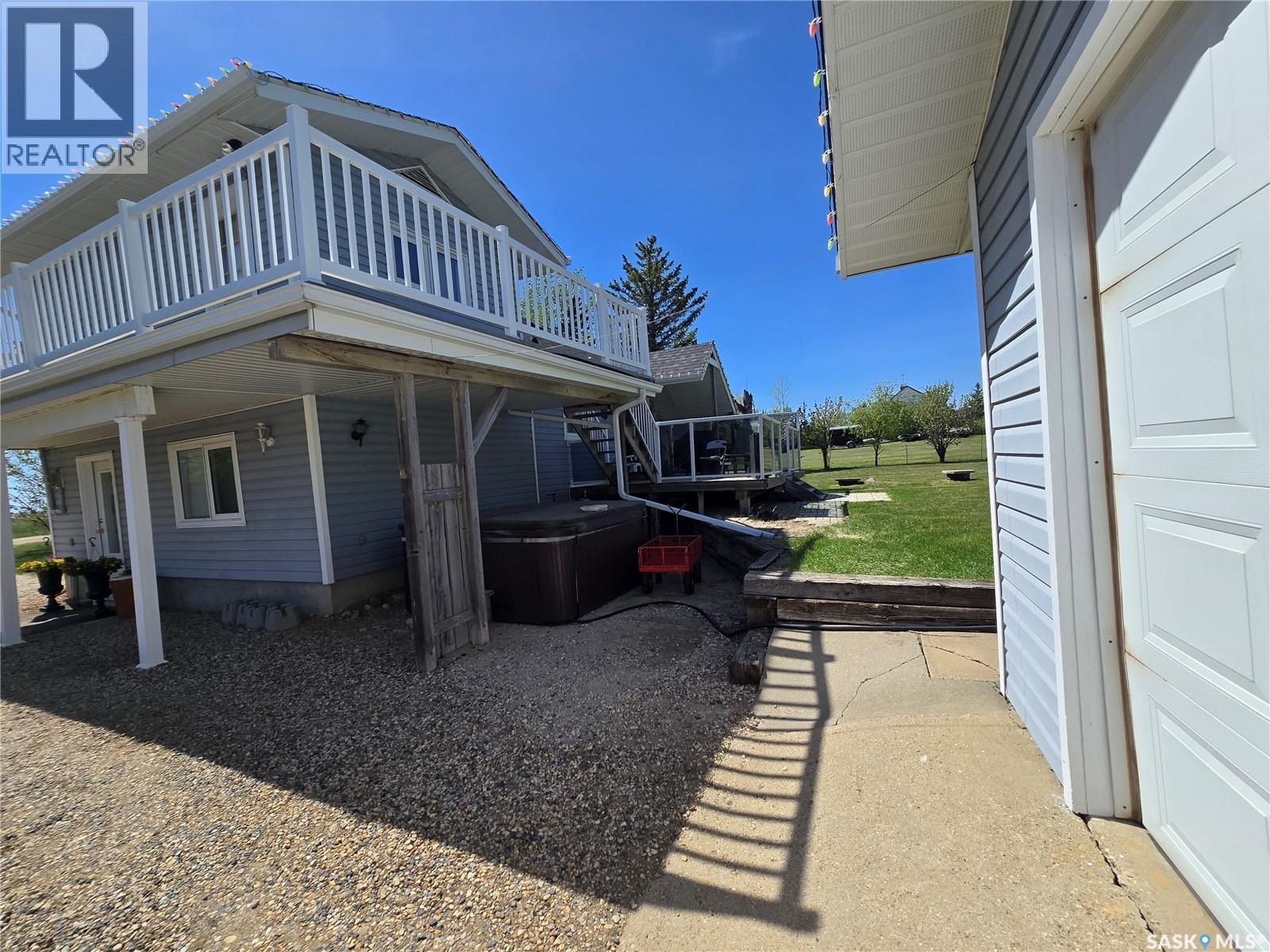 43 Assiniboia Avenue, Mctaggart, SK - Outdoor With Balcony With Deck Patio Veranda With Exterior
