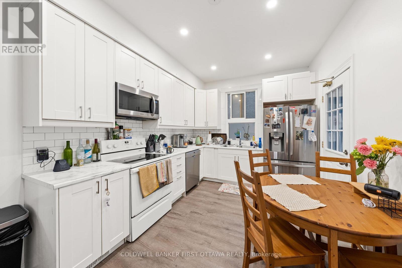 Pot lights above & walk-in pantry. - 277 Arlington Avenue, Ottawa, ON - Indoor Photo Showing Kitchen