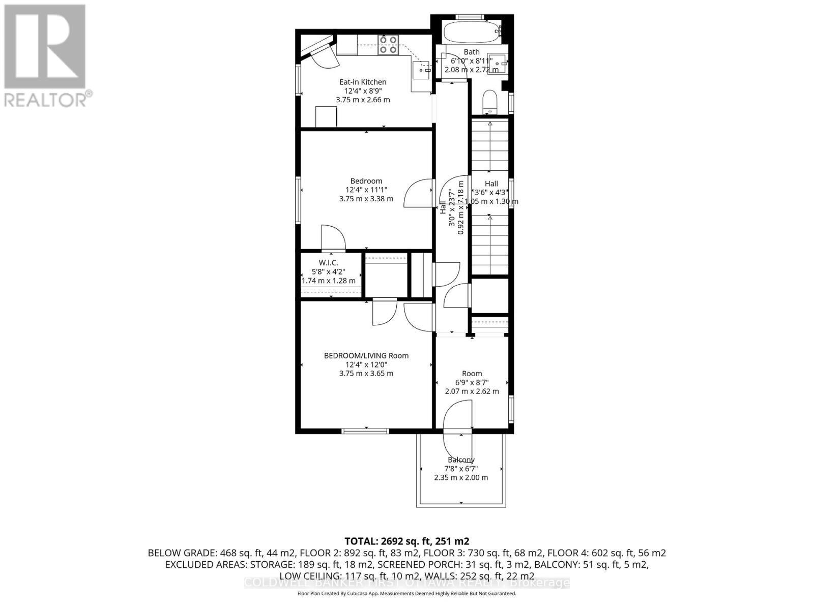 Main Level Unit Floorplan - 277 Arlington Avenue, Ottawa, ON - Other