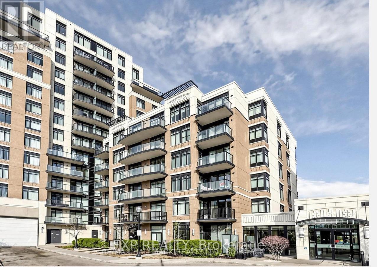 1008 - 151 Upper Duke Crescent, Markham, ON - Outdoor With Balcony With Facade
