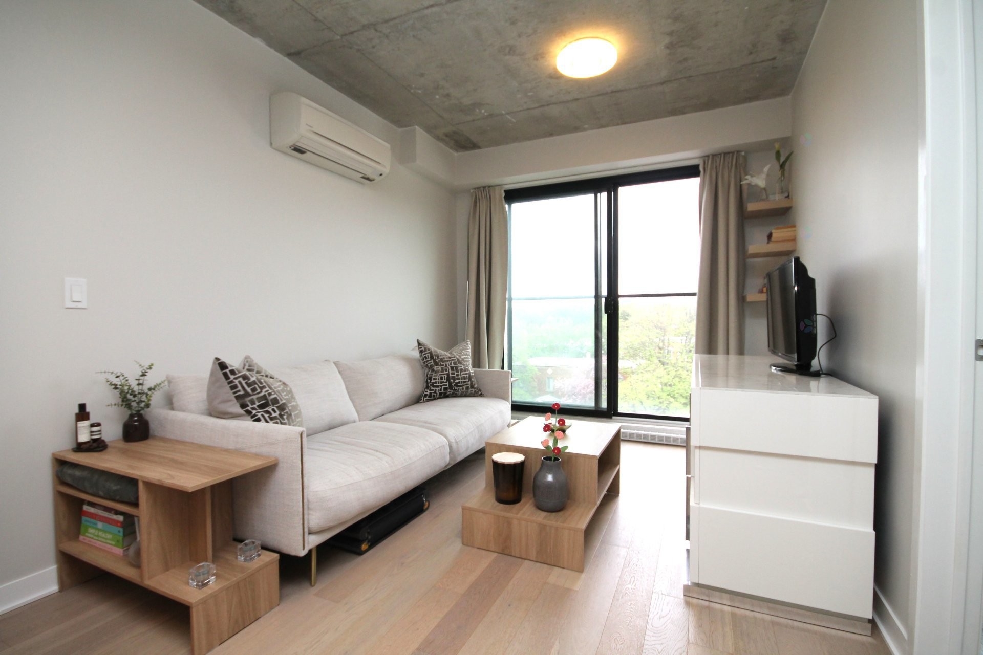 Living Room - 505-5227 Boul. Décarie, Montréal (Côte-Des-Neiges/Notre-Dame-De-Grâce), QC