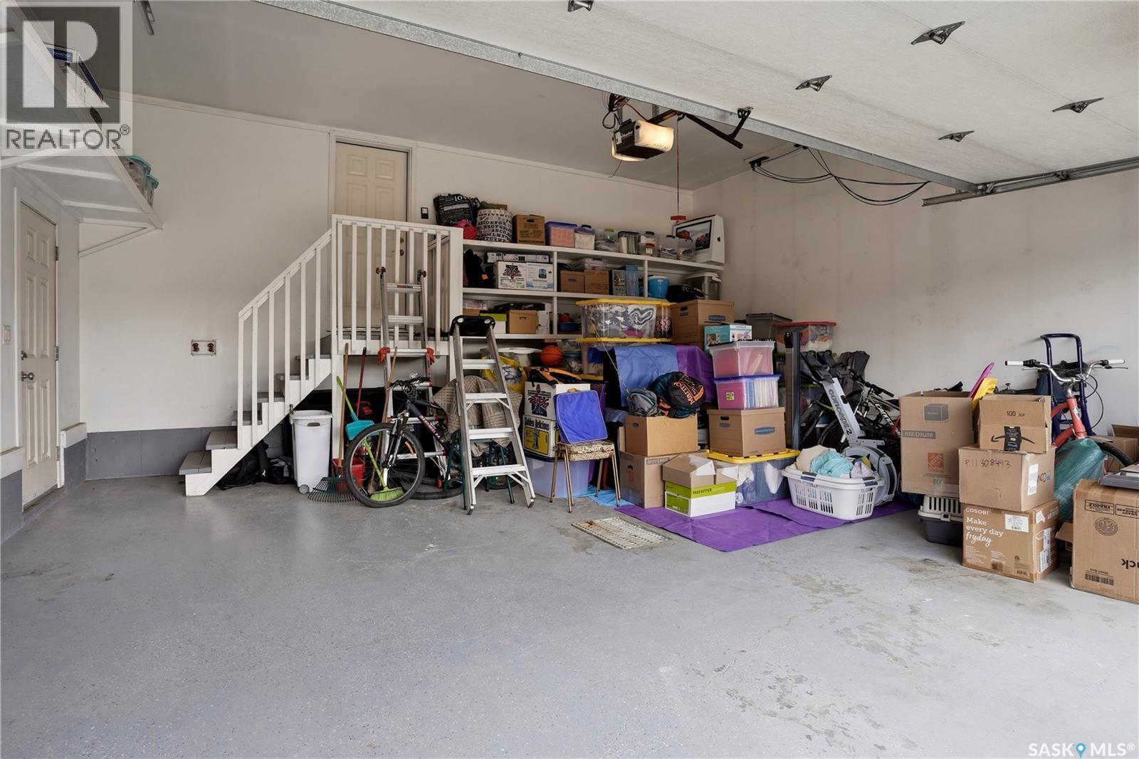 8034 Fairways West Drive, Regina, SK - Indoor Photo Showing Garage