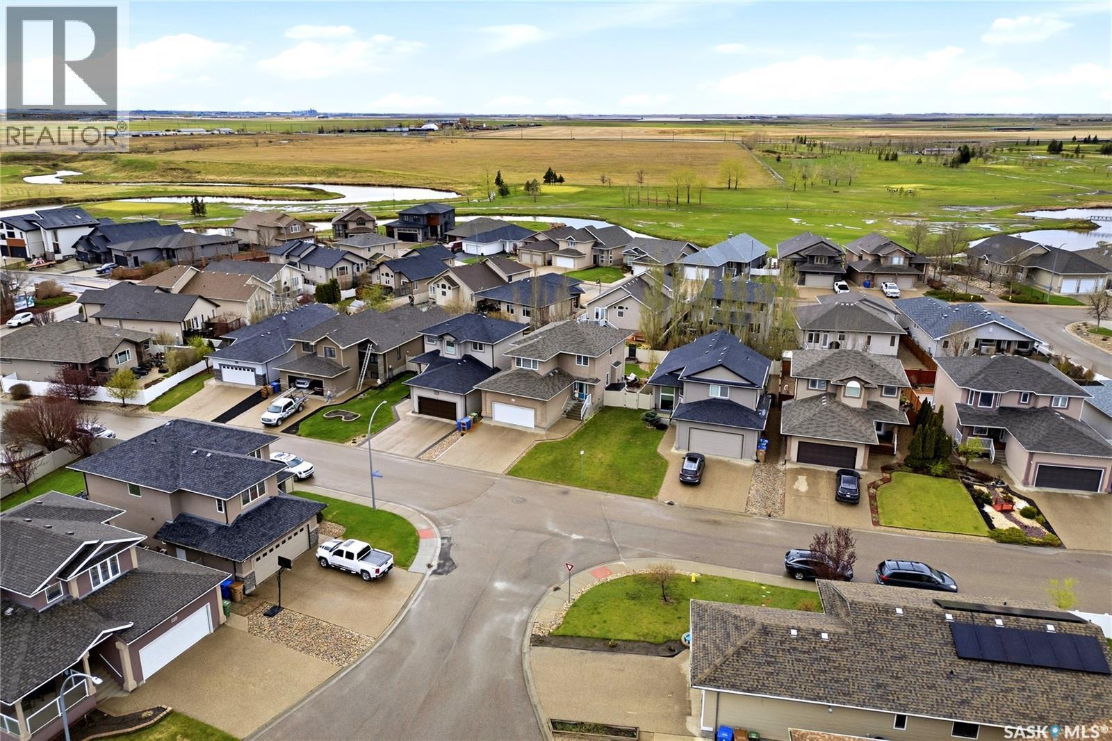 8034 Fairways West Drive, Regina, SK - Outdoor With View
