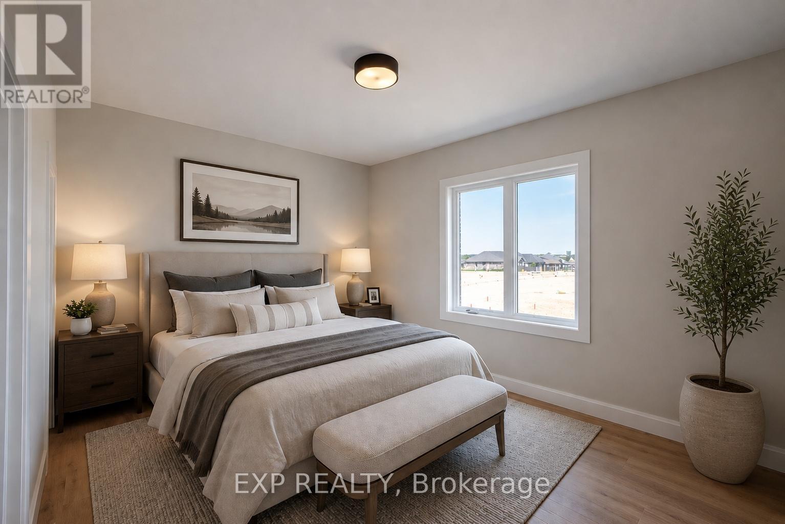 Virtually staged for illustrative purposes - 101 Bedell Drive, Mapleton, ON - Indoor Photo Showing Bedroom