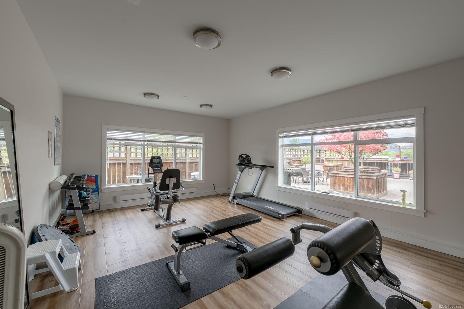 #206-5822 Garden St, Duncan, BC - Indoor Photo Showing Gym Room