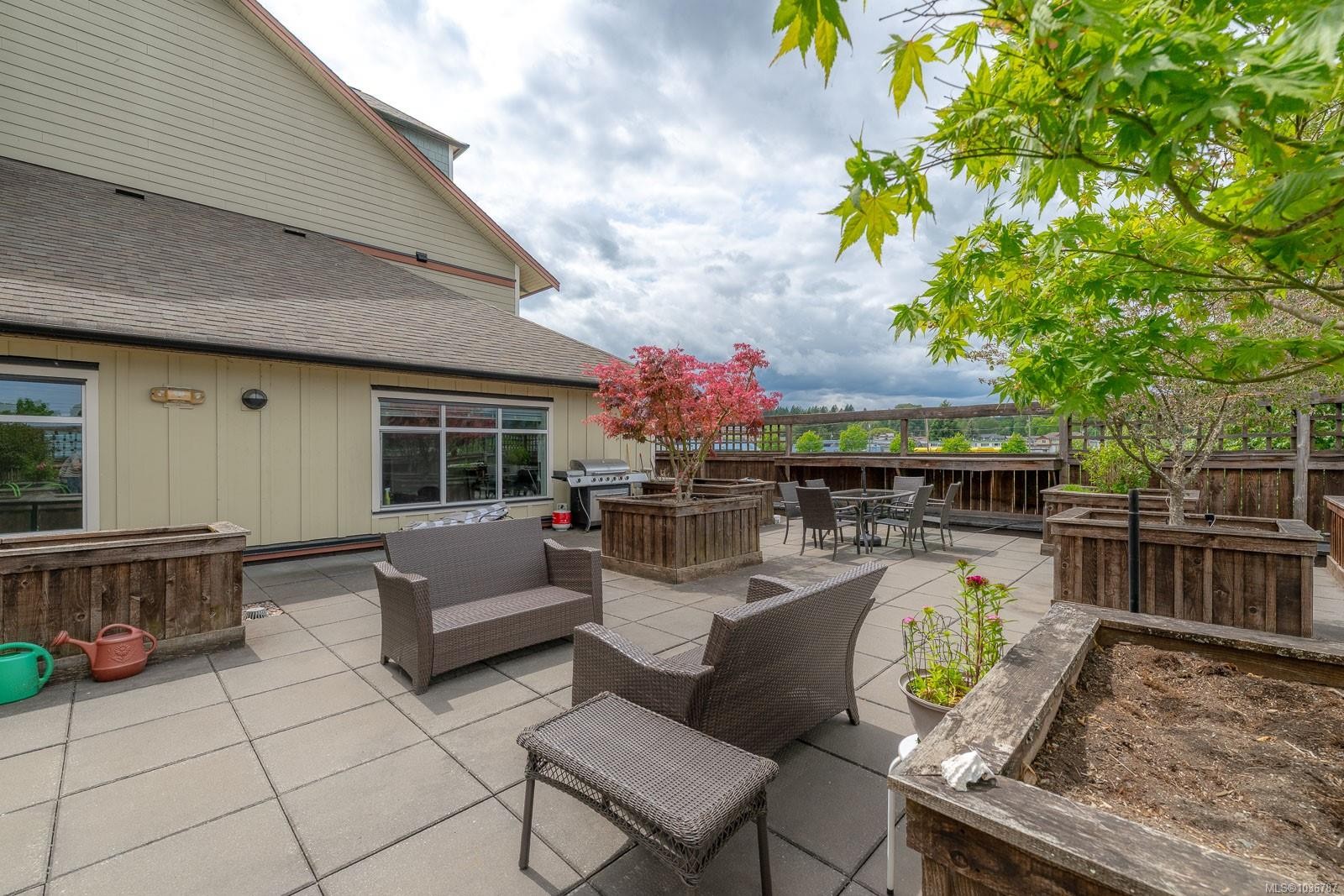 #206-5822 Garden St, Duncan, BC - Outdoor With Deck Patio Veranda With Exterior