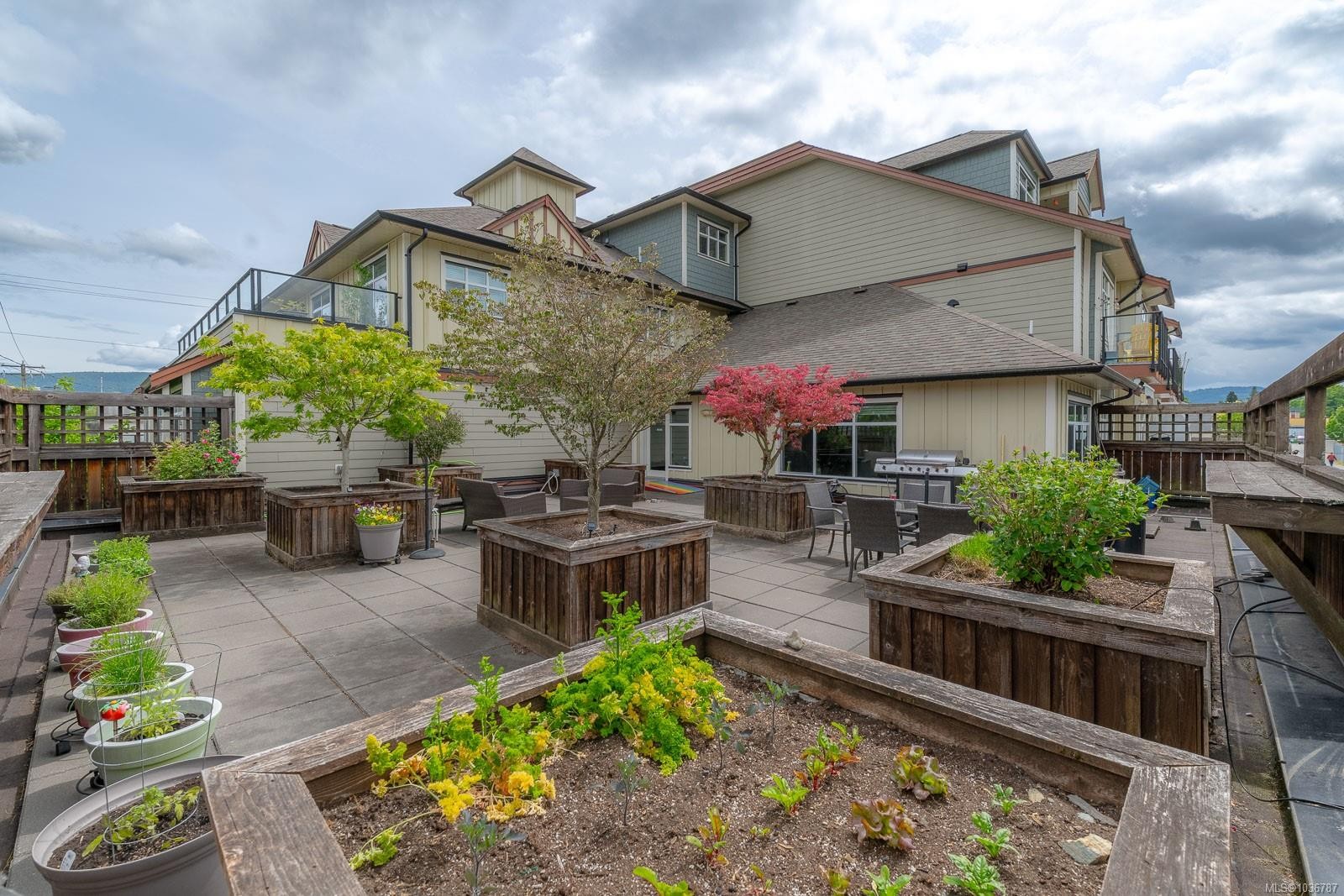 #206-5822 Garden St, Duncan, BC - Outdoor With Deck Patio Veranda With Exterior