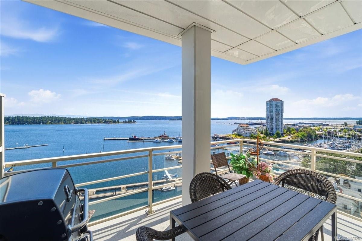 #711-38 Front St, Nanaimo, BC - Outdoor With Body Of Water With Deck Patio Veranda With View