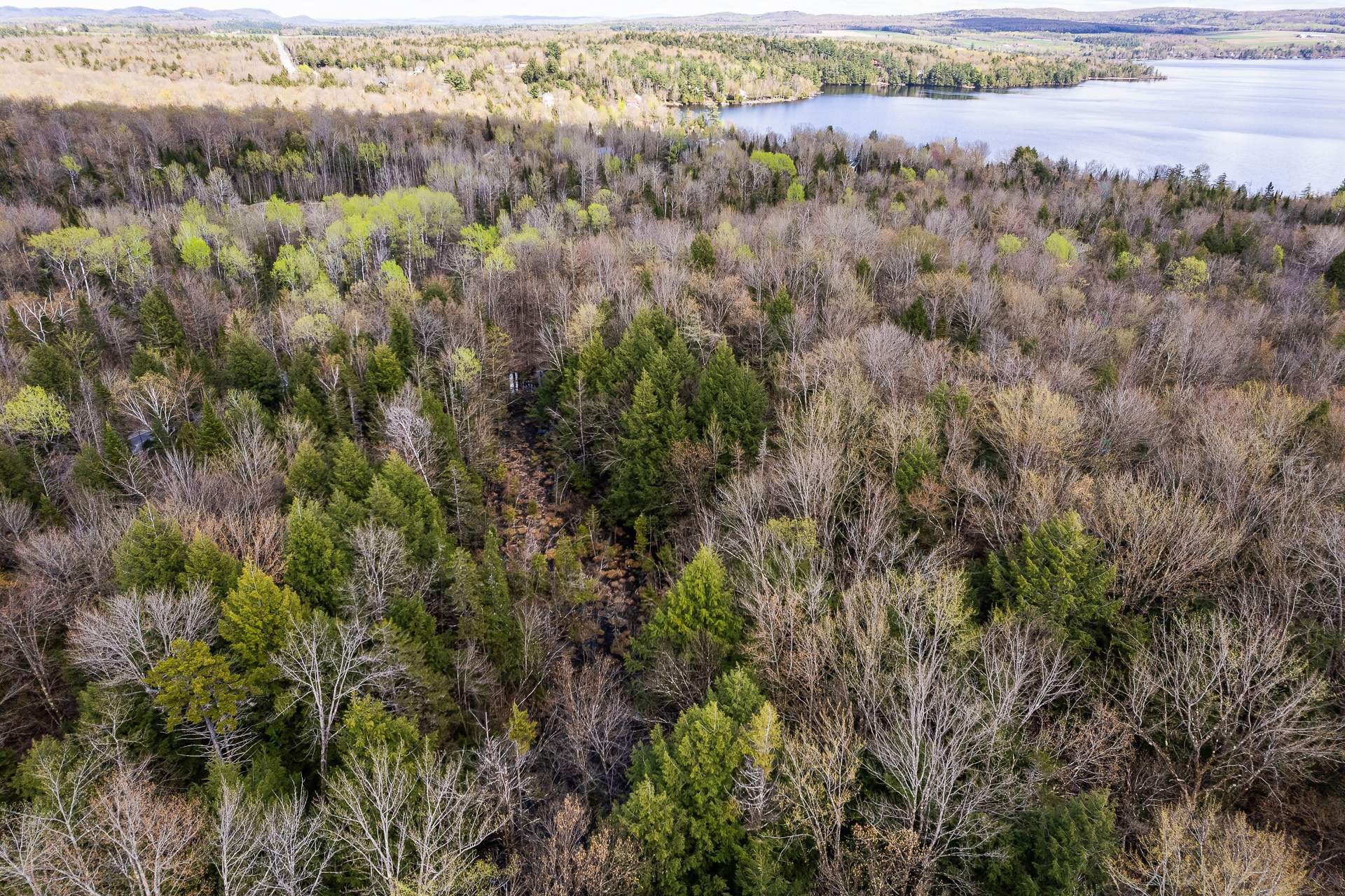 Aerial View - 26 Ch. Laurendeau, Magog, QC