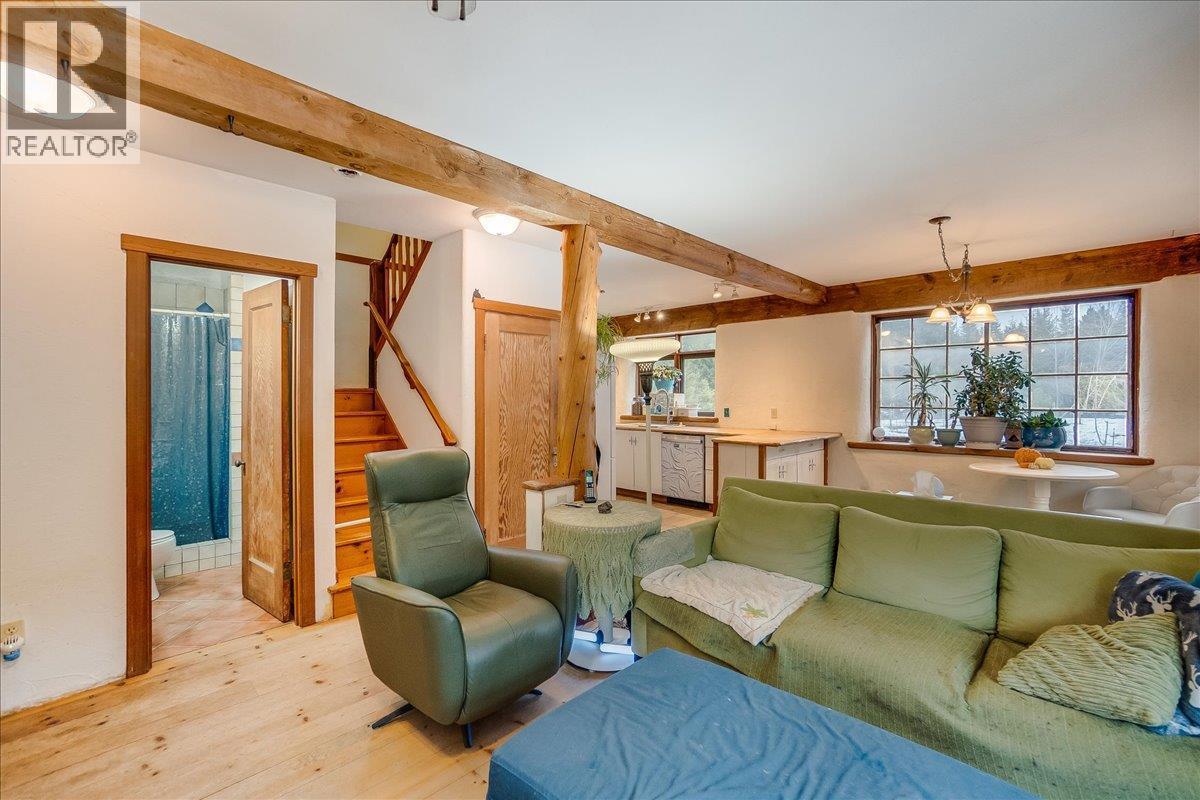 Main house living room - 3918 Passmore Upper Road, Passmore, BC - Indoor