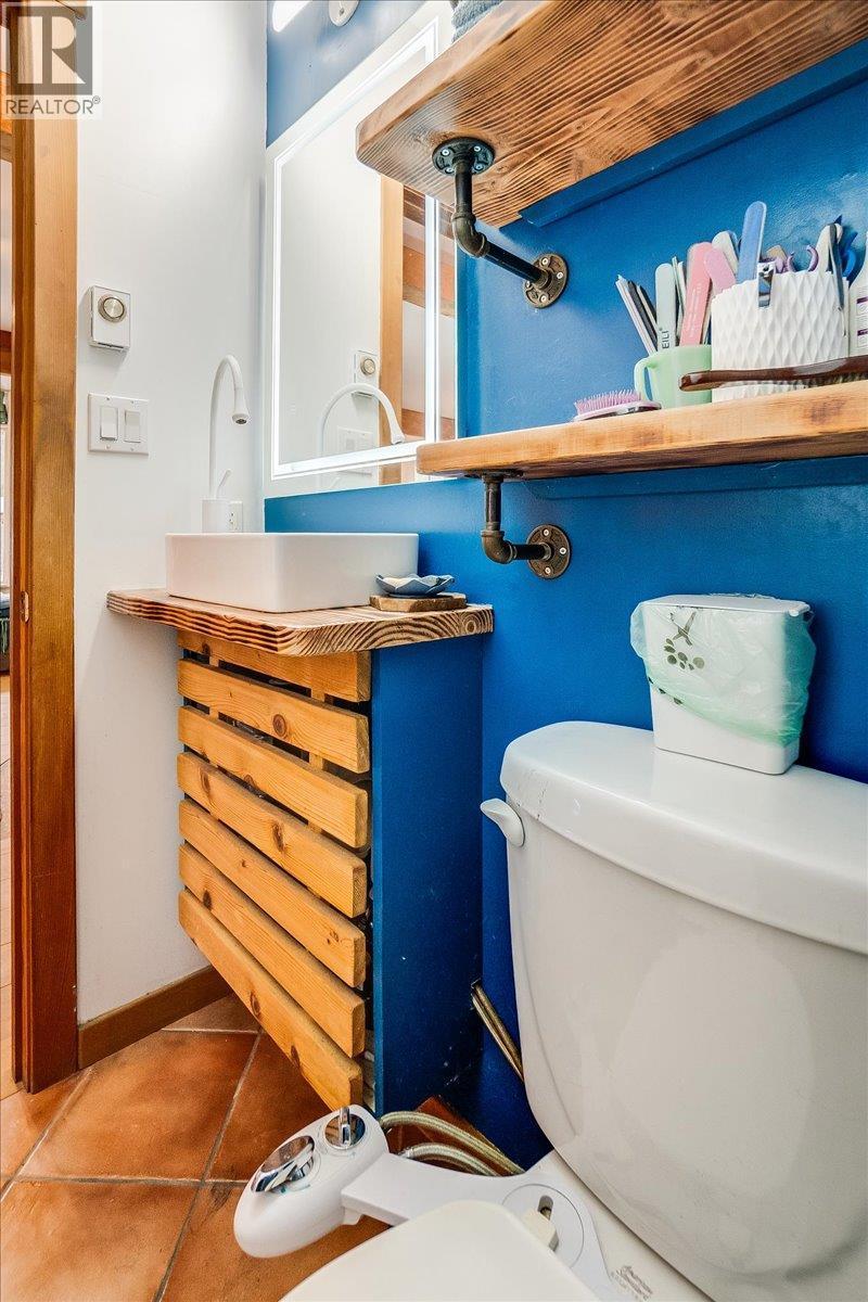 Main house 1st floor bathroom - 3918 Passmore Upper Road, Passmore, BC - Indoor Photo Showing Bathroom
