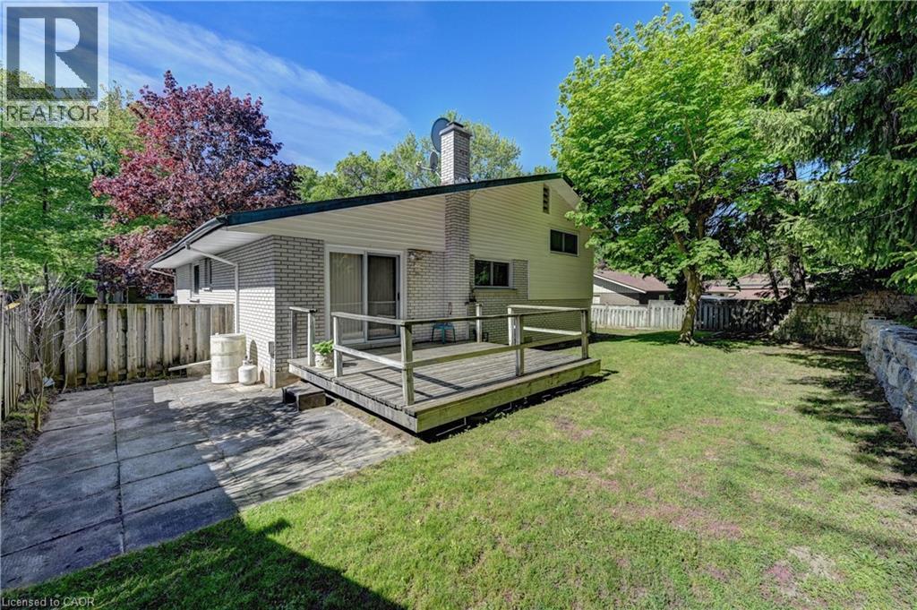 132 Forest Hill Drive, Kitchener, ON - Outdoor With Deck Patio Veranda