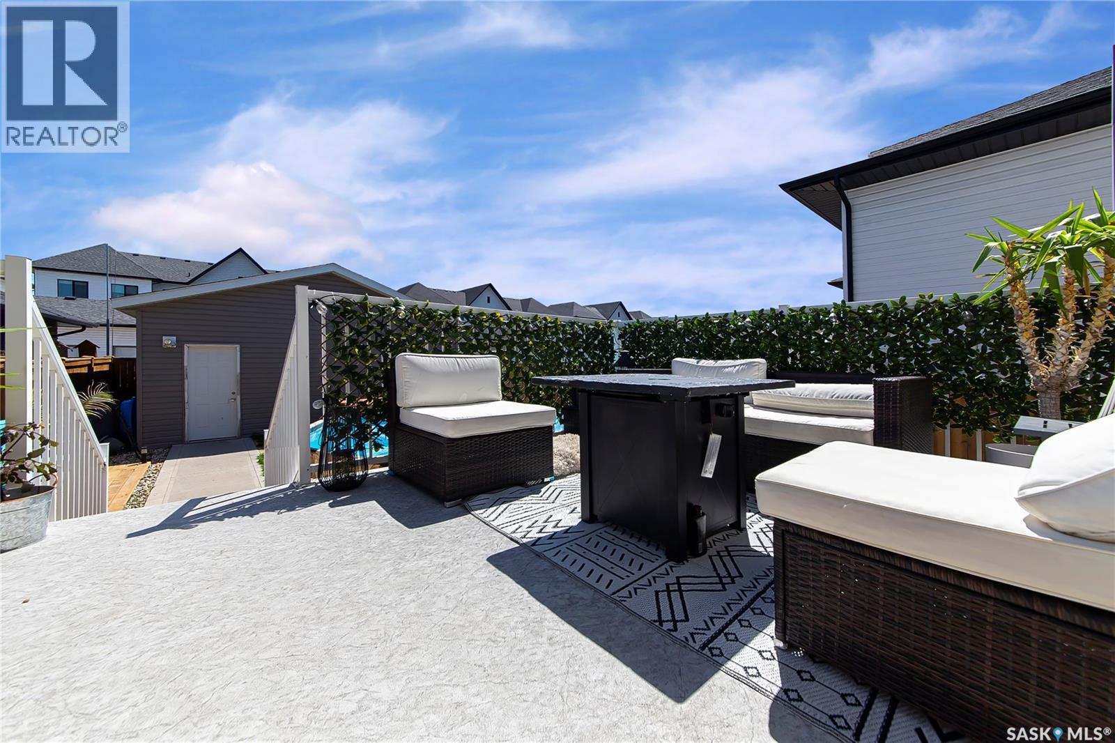 246 Fast Lane, Saskatoon, SK - Outdoor With Deck Patio Veranda With Exterior