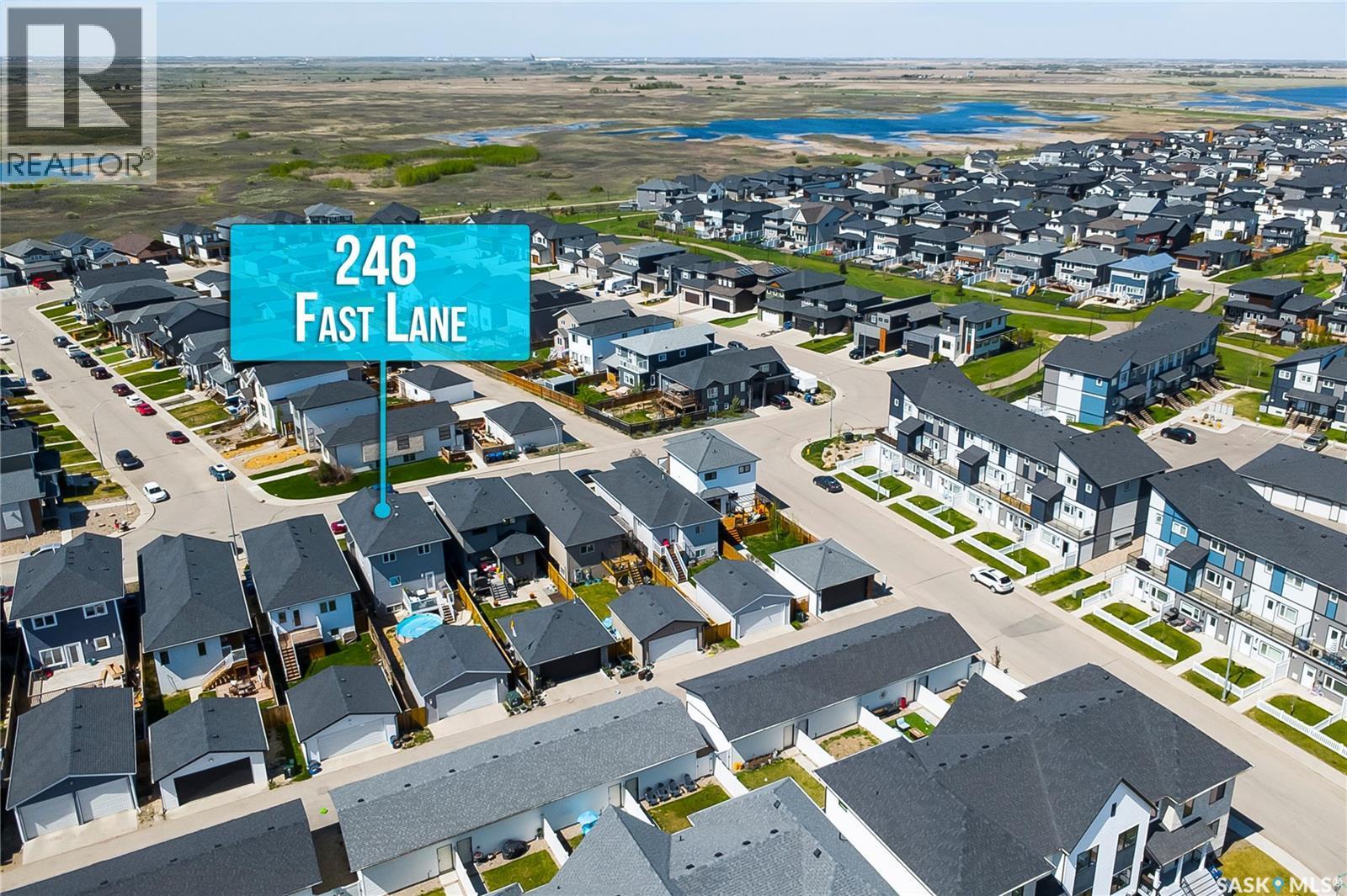246 Fast Lane, Saskatoon, SK - Outdoor With View