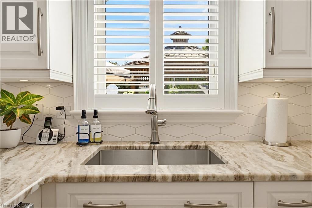 64 Highgate Road, Kitchener, ON - Indoor Photo Showing Kitchen With Double Sink