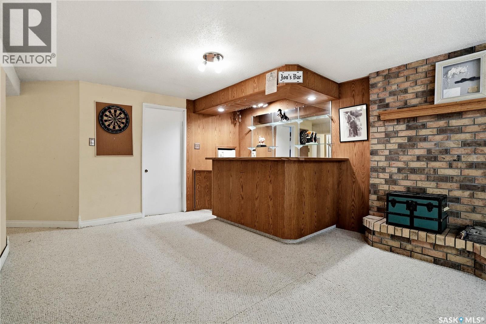 1009 Corman Crescent, Moose Jaw, SK - Indoor With Fireplace