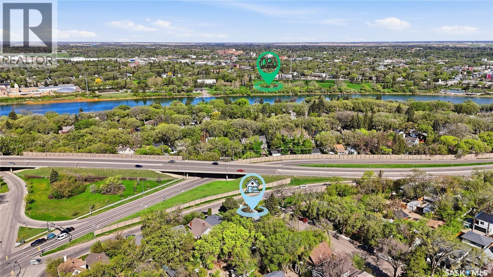 1001 Lorne Avenue, Saskatoon, SK - Outdoor With View