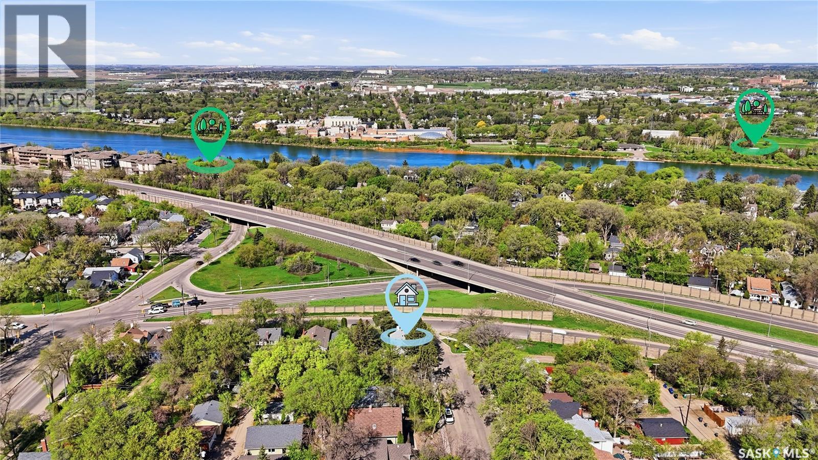 1001 Lorne Avenue, Saskatoon, SK - Outdoor With Body Of Water With View