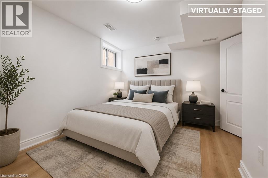 Virtually Staged - 35 Dorothy Street, Hamilton, ON - Indoor Photo Showing Bedroom
