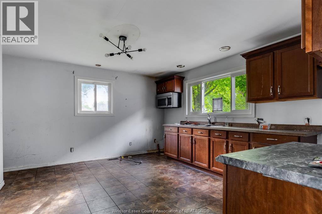 982 Bridge, Windsor, ON - Indoor Photo Showing Kitchen With Double Sink
