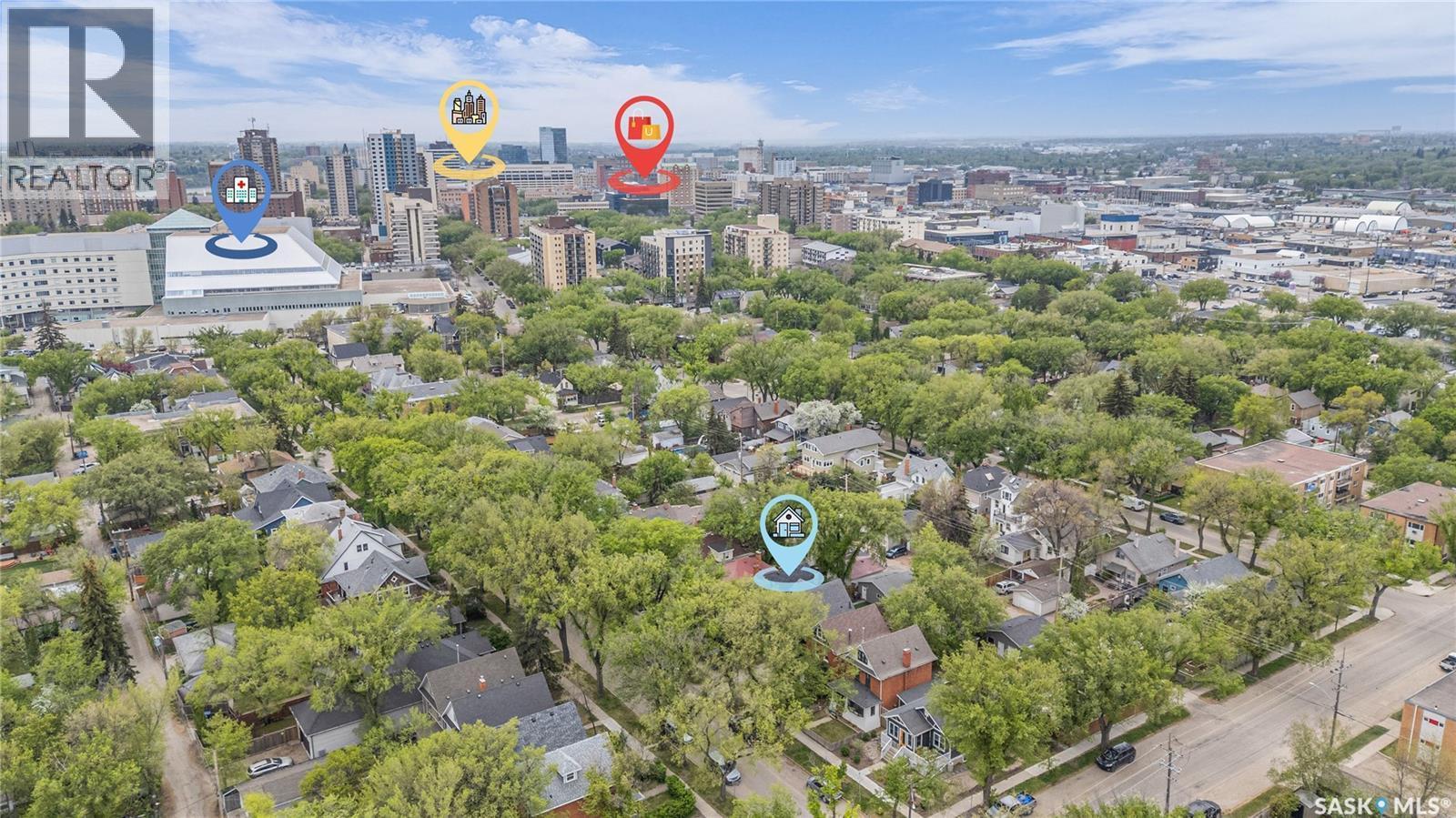 727 6Th Avenue N, Saskatoon, SK - Outdoor With View