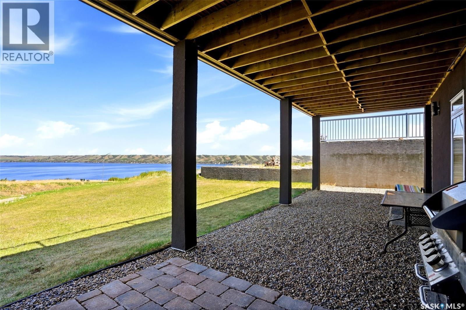 701 Saskatoon Drive, Katepwa Beach, SK - Outdoor With Body Of Water With Deck Patio Veranda