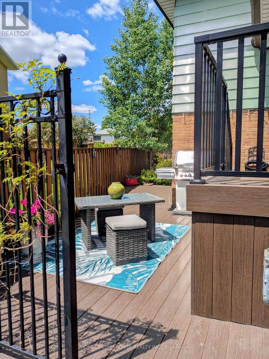 3430 Homark Drive, Mississauga, ON - Outdoor With Deck Patio Veranda With Exterior