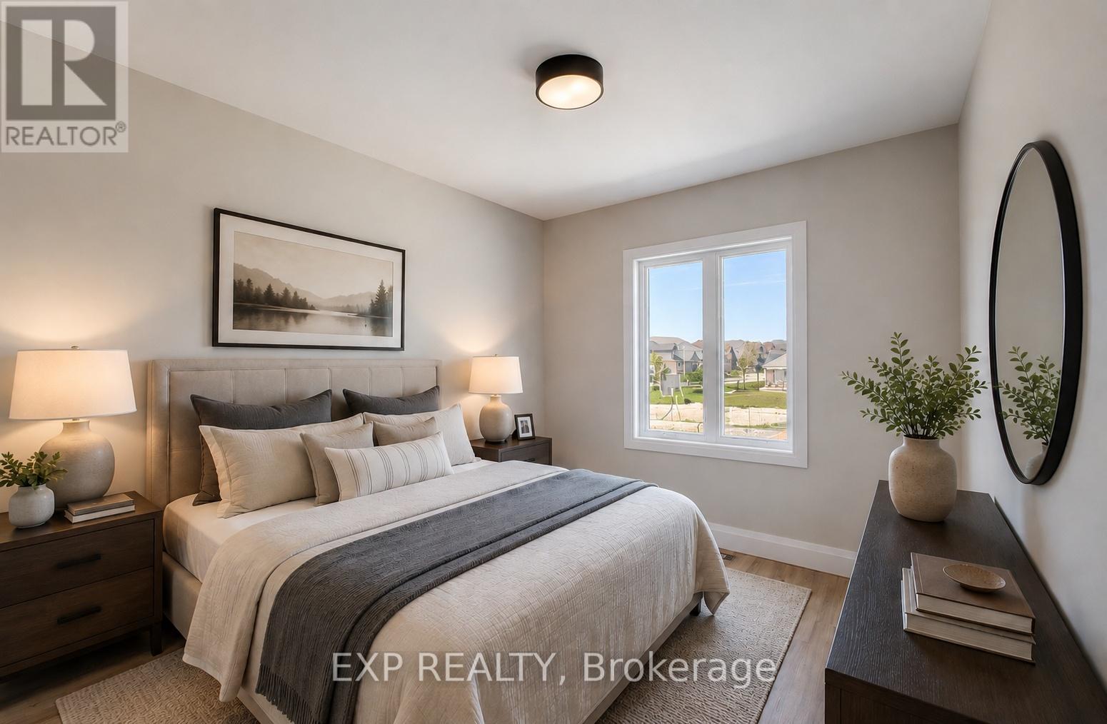 Virtually staged for illustrative purposes - 97 Bedell Drive, Mapleton, ON - Indoor Photo Showing Bedroom