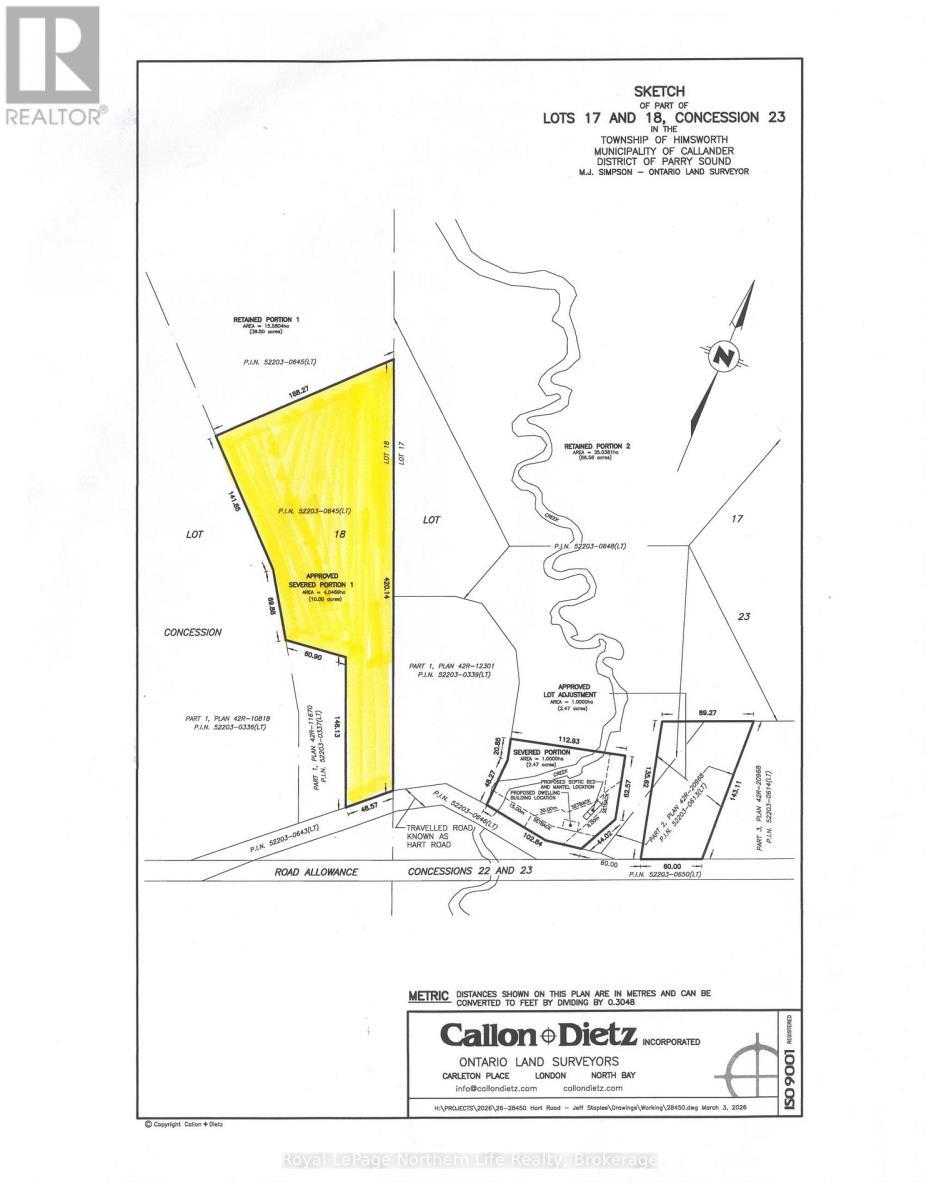 Sketch - Rd - 576 Hart Road, Callander, ON