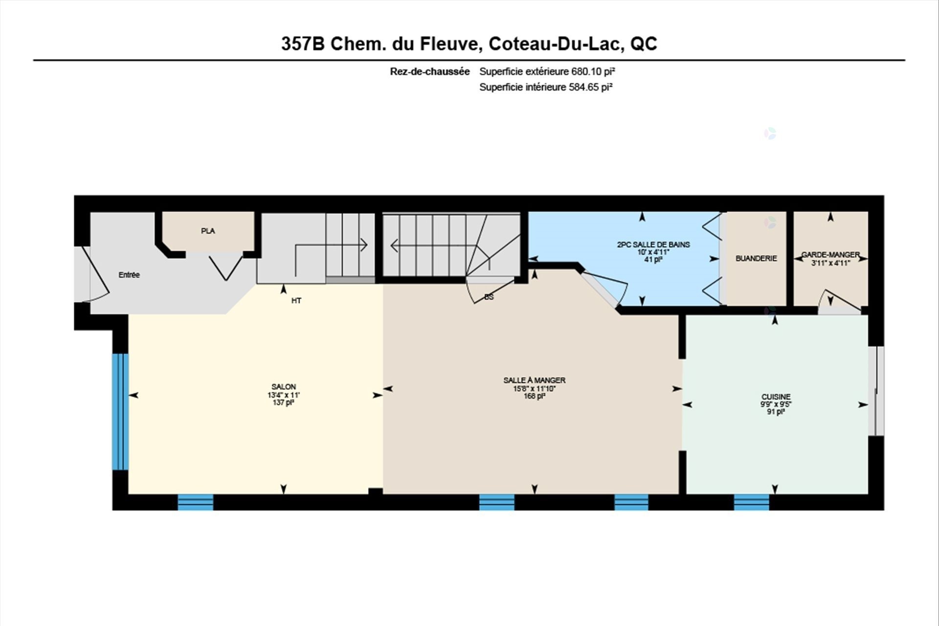 Floor Plan - 357B Ch. Du Fleuve, Coteau-Du-Lac, QC - Other