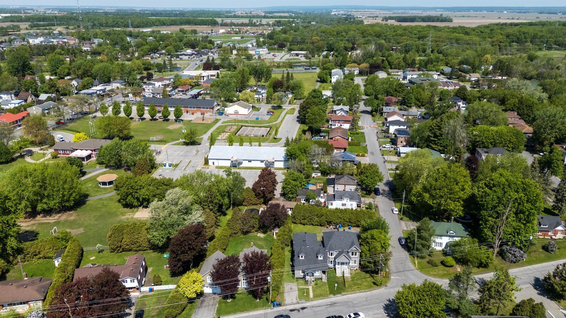 Aerial View - 357B Ch. Du Fleuve, Coteau-Du-Lac, QC - Outdoor With View