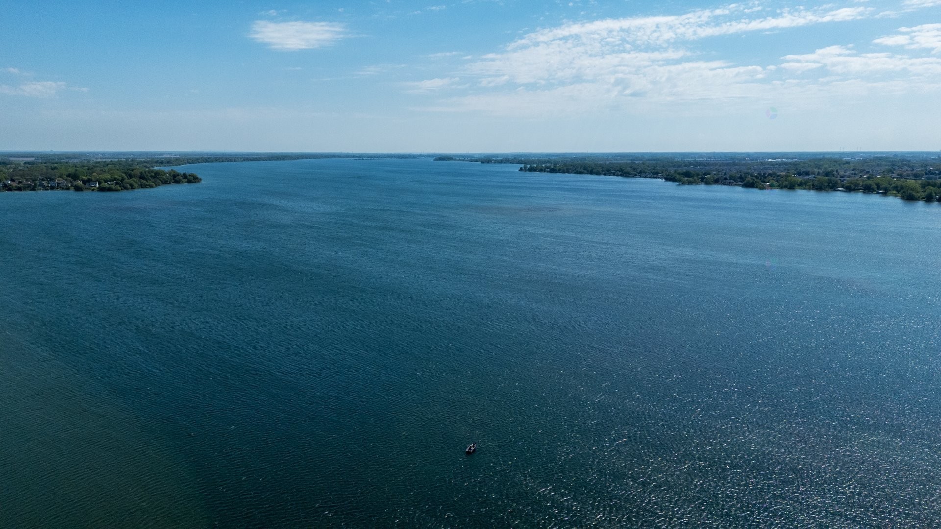 Aerial View - 357B Ch. Du Fleuve, Coteau-Du-Lac, QC - Outdoor With Body Of Water With View