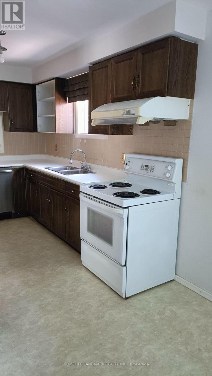 113 Wintermute Boulevard, Toronto, ON - Indoor Photo Showing Kitchen With Double Sink