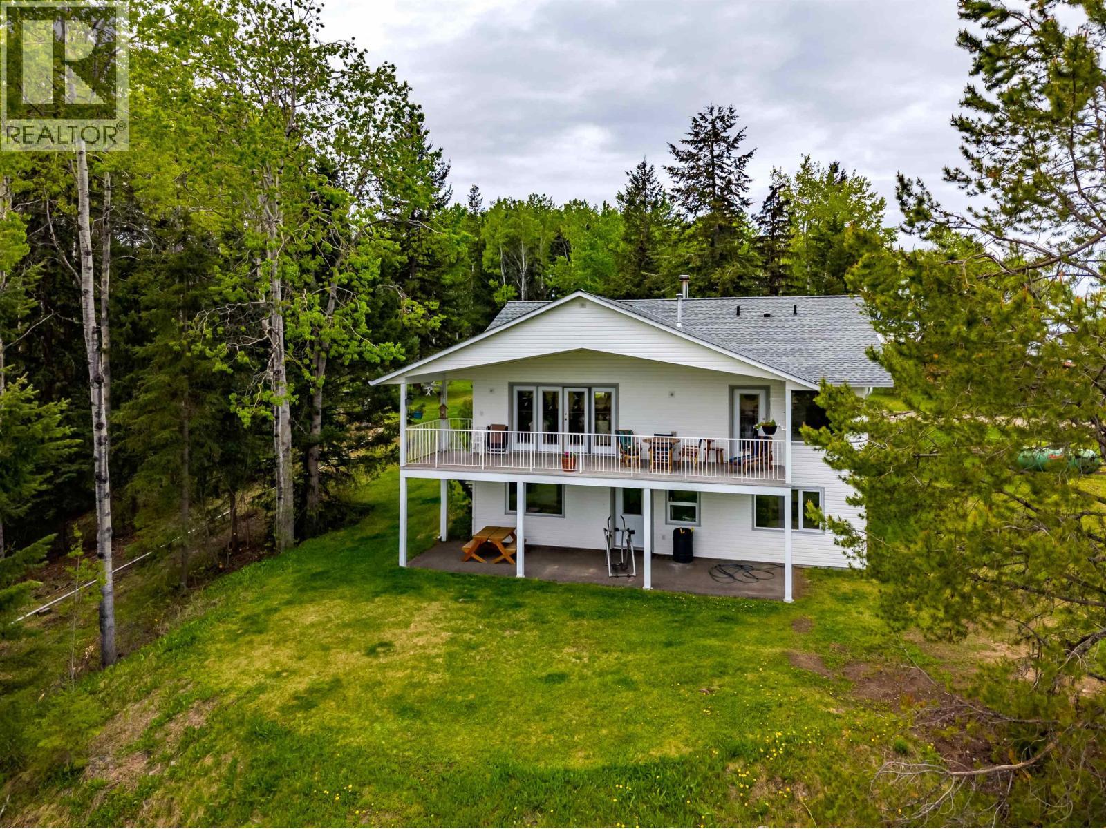 7497 Little Fort 24 Highway, Bridge Lake, BC - Outdoor With Deck Patio Veranda