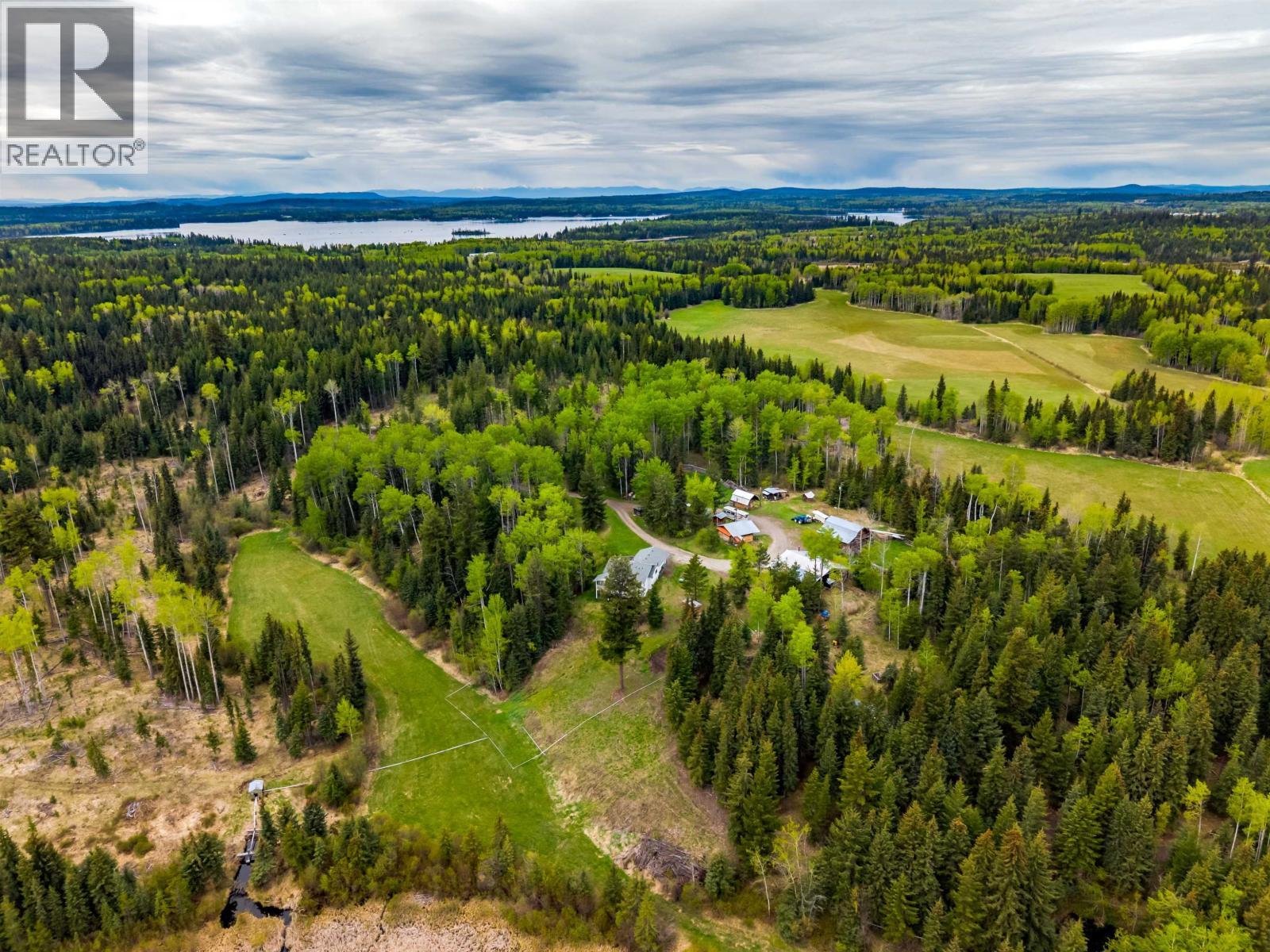 7497 Little Fort 24 Highway, Bridge Lake, BC - Outdoor With View