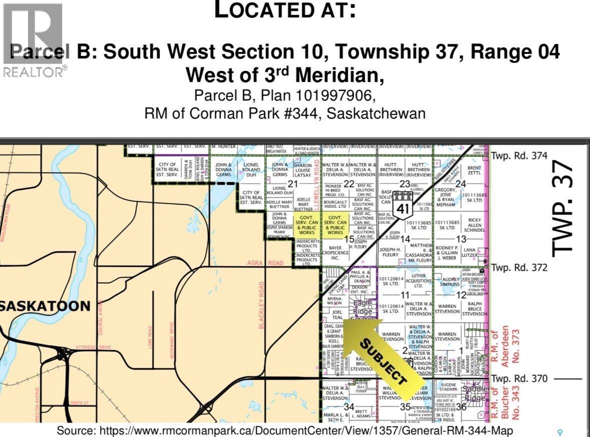 Jbw Land, Corman Park Rm No. 344, SK