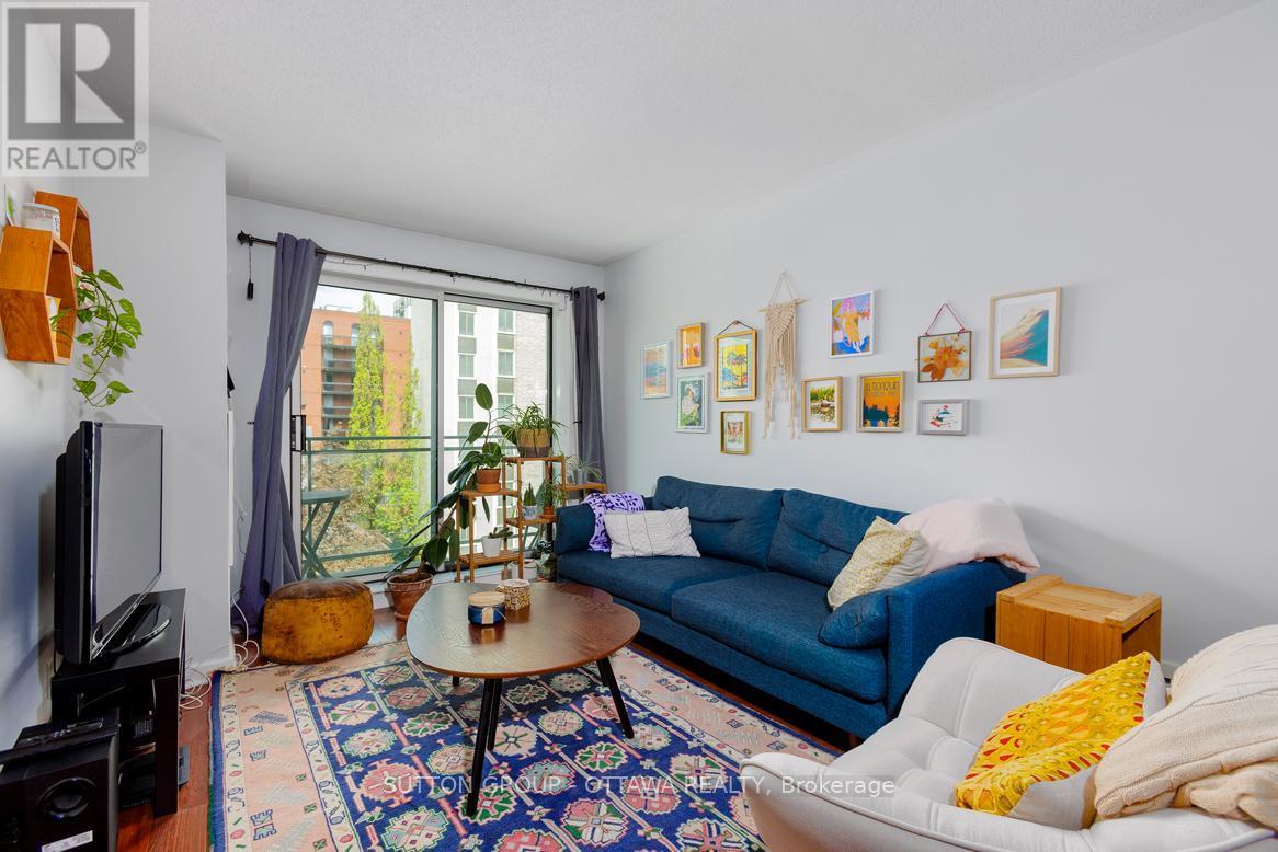 508 - 138 Somerset Street W, Ottawa, ON - Indoor Photo Showing Living Room