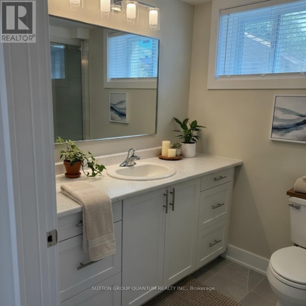 Virtually Staged- Bathroom - 5380 Mericourt Road, Burlington, ON