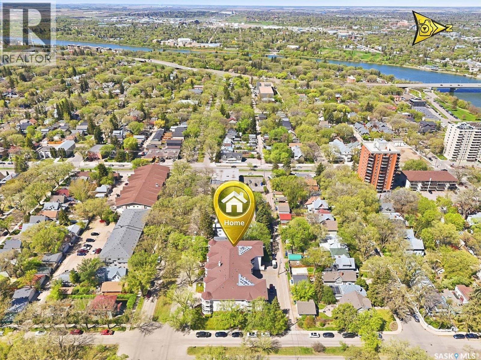 205 435 Main Street, Saskatoon, SK - Outdoor With View