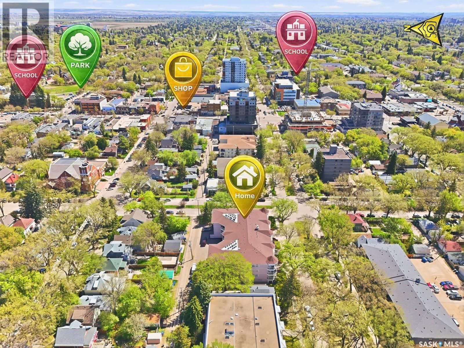 205 435 Main Street, Saskatoon, SK - Outdoor With View