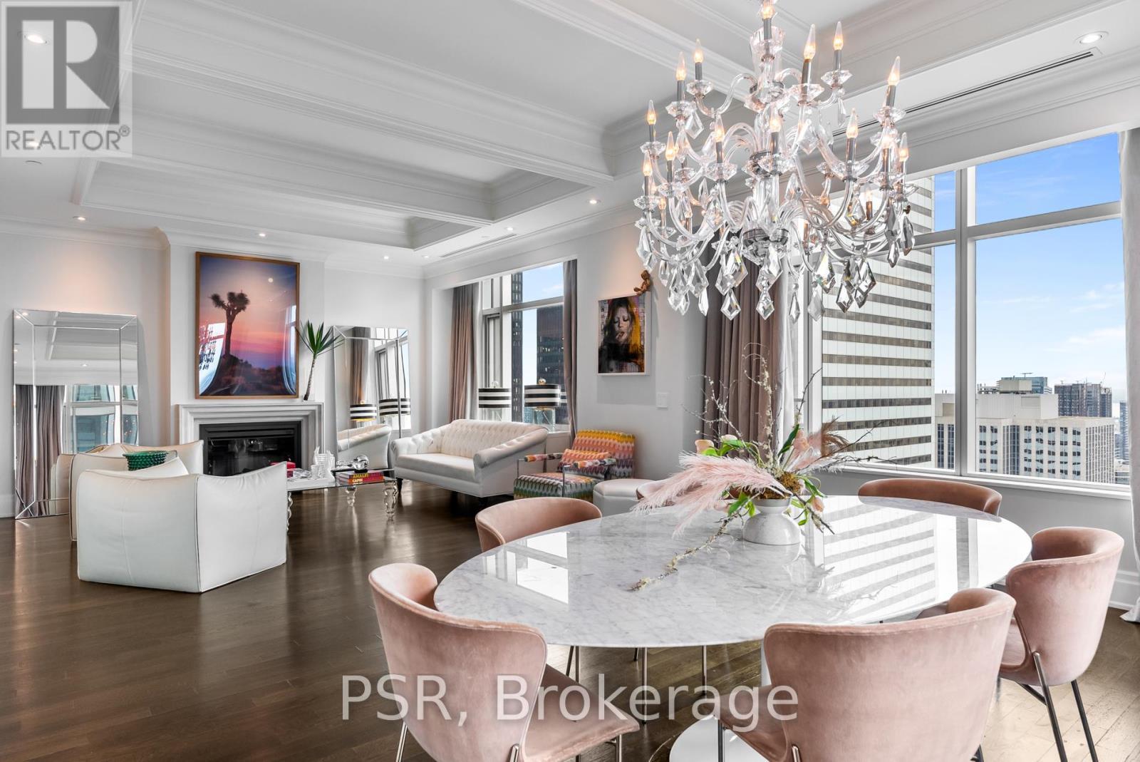 3901 - 311 Bay Street, Toronto, ON - Indoor With Fireplace