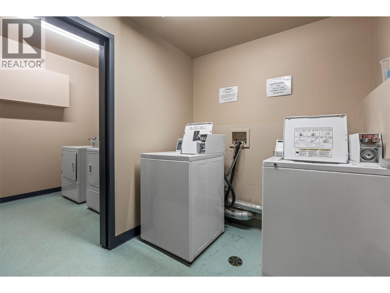 155 Silver Lode Lane Unit# 256, Vernon, BC - Indoor Photo Showing Laundry Room