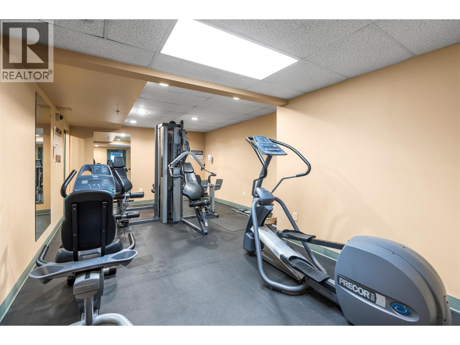 155 Silver Lode Lane Unit# 256, Vernon, BC - Indoor Photo Showing Gym Room
