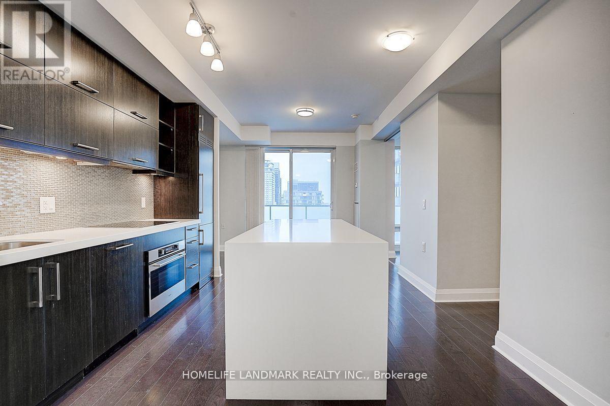 3411 - 65 St Mary Street, Toronto, ON - Indoor Photo Showing Kitchen With Upgraded Kitchen