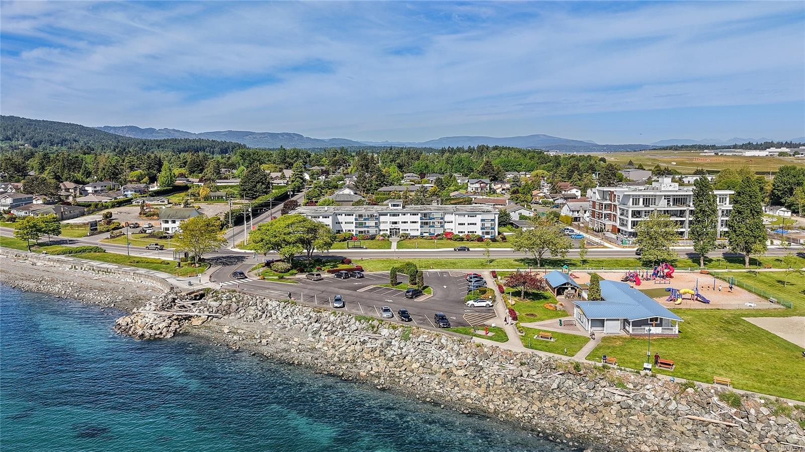 #111-9560 Fifth St, Sidney, BC - Outdoor With Body Of Water With View