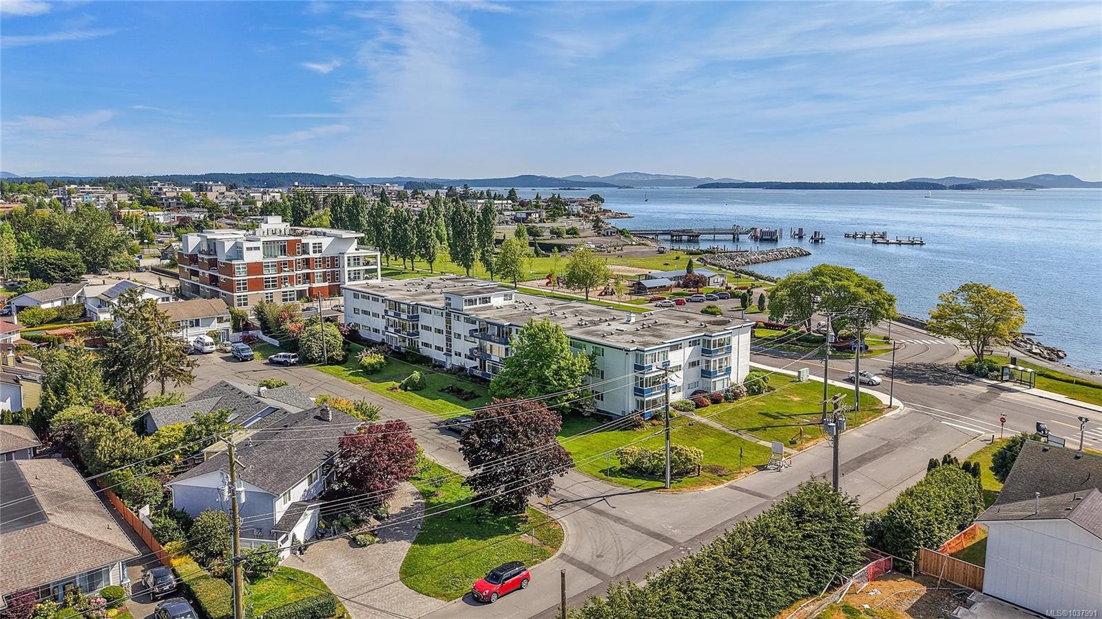 #111-9560 Fifth St, Sidney, BC - Outdoor With Body Of Water With View