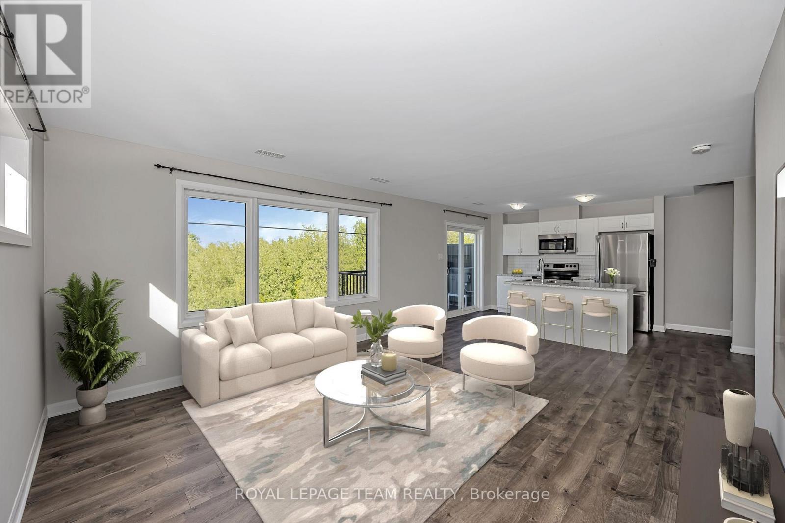 D - 435 Eldorado Private, Ottawa, ON - Indoor Photo Showing Living Room
