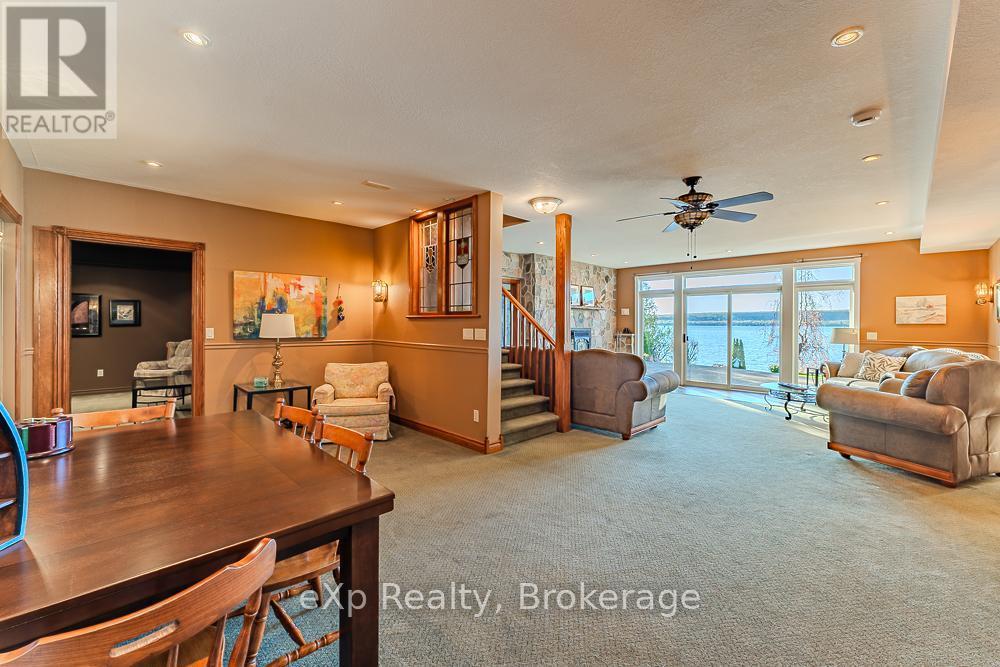 Lower Level - 502411 Grey Road 1 Road, Georgian Bluffs, ON - Indoor Photo Showing Living Room